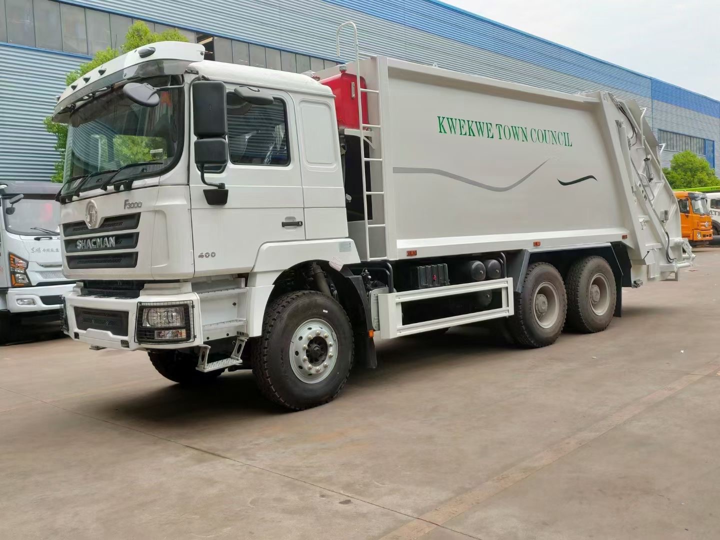 SHACMAN F3000 6X4 Compressed garbage truck