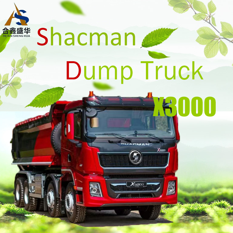 SHACMAN X3000 8x4 Dump truck U-shaped bucket